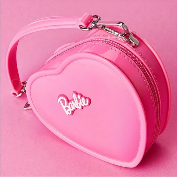 🆕 ‼️HOST PICK‼️ Barbie Series Love Heart Shaped Mini Bag 💗 - Picture 2 of 5